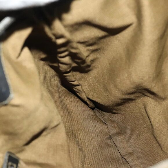 FENDI Zucca Canvas Backpack Brown Black gold Auth ep8792 - Picture 12 of 16